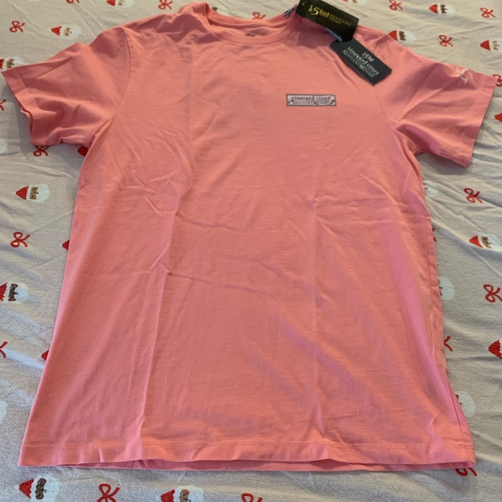 Vineyard Vines Kentucky Derby Pink Tee
